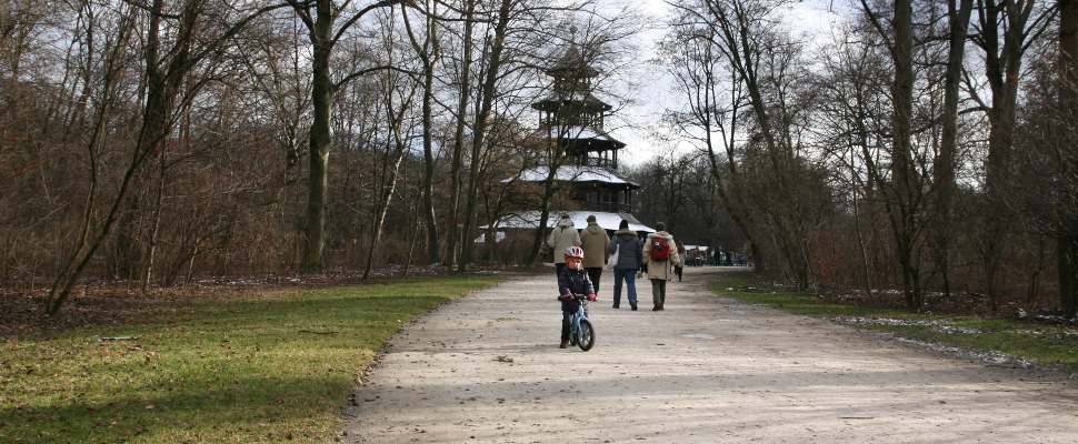 Winter am Chinesischen Turm