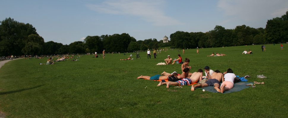 Monopteros im Englischen Garten