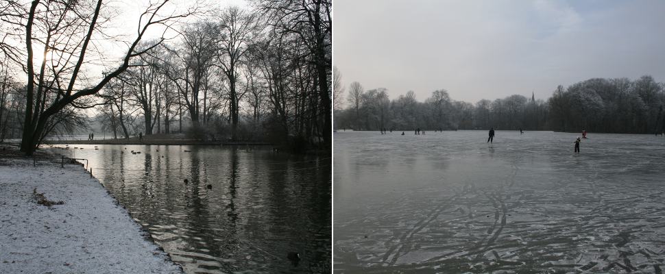 Winter am Kleinhesseloher See