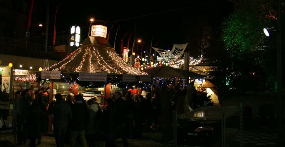 Weihnachtsmarkt an der Münchner Freiheit