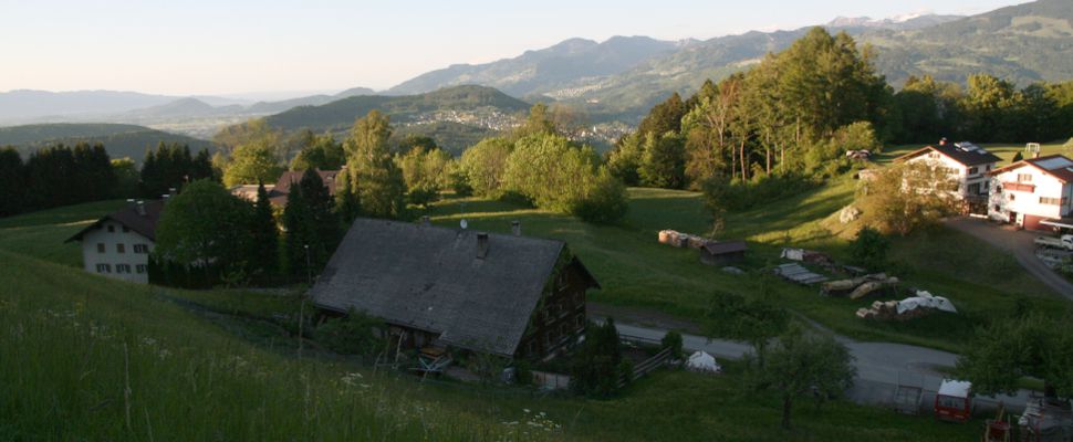 Ausblick auf Frastanz